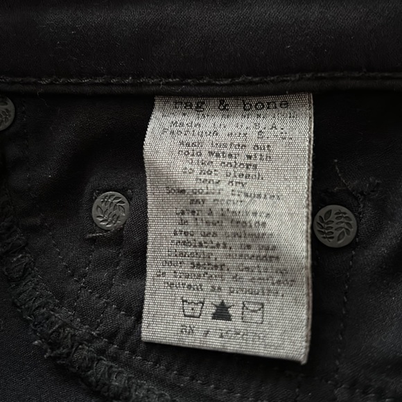 Rag & Bone black leggings size 25 - Picture 9 of 13